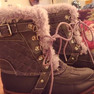 Rock & Candy Girls Winter Boots 3 grey